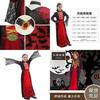 Girls Halloween Vampire Costume Spooky Cosplay Outfit For Dance