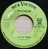 7-дюймовая пластинка WILLIE NELSON - Little Things / I'll Stay Around 479427 RCA Victor 1968 США Фолк Б/У