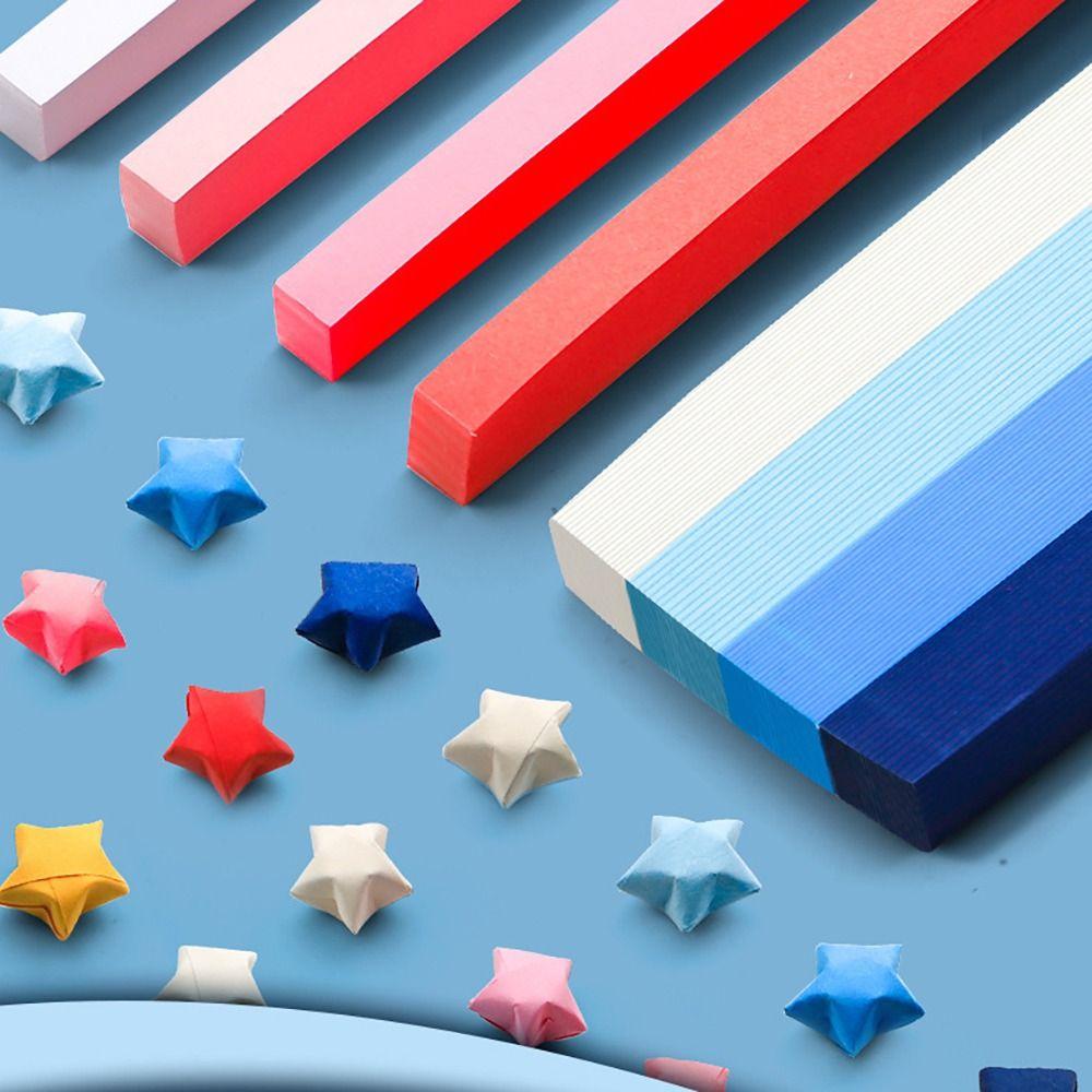 540 шт. Художественная бумага для поделок Звезда Оригами Бумага Счастливая Звезда Декоративная бумага Домашнее украшение