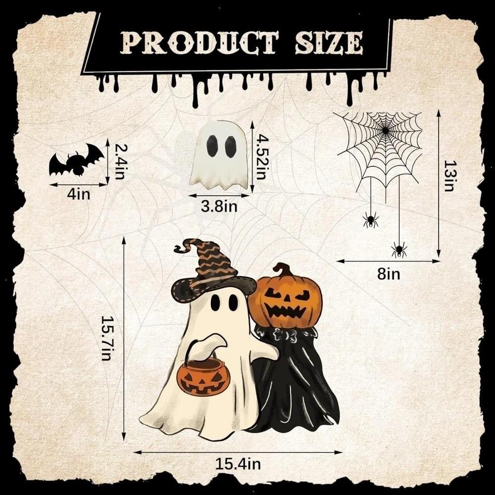 Soft Magnets Halloween Garage Door Magnets Weather-Proof Water-Resistant Happy Halloween Magnet Stickers No-Adhesive