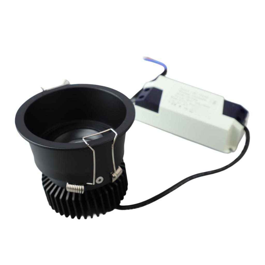 10W Recessed LED for Light Absorption 30 degrees 100 to 265V Embedded Downlight for Living Room Hotel