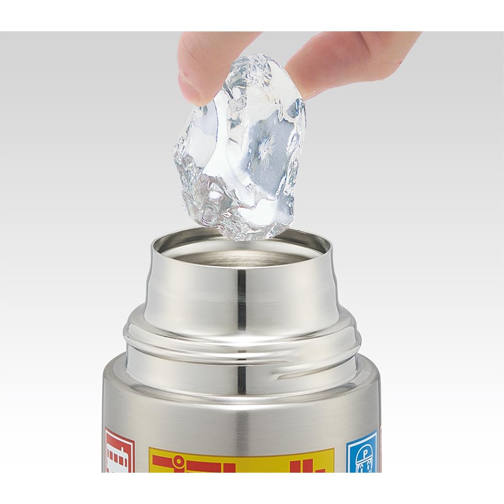 Skater Бутылка для воды из нержавеющей стали для питья 580 мл Plarail 24, легкая, для мальчиков, прохладная, спортивная, для детей, для воды