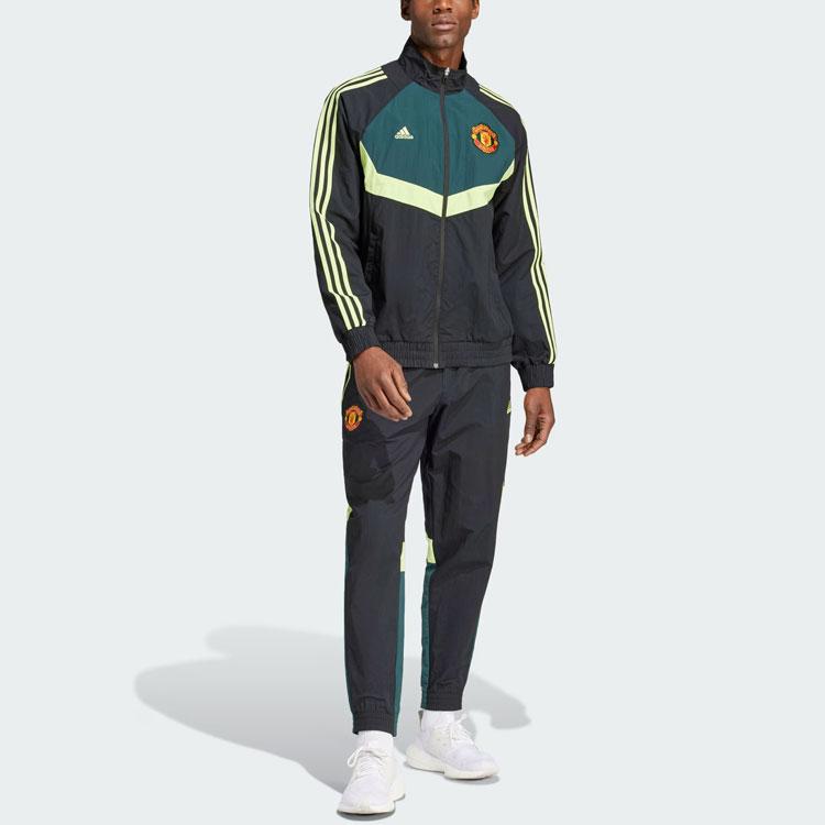 Adidas Manchester United Woven Track Pants Men Pants Black IP9191