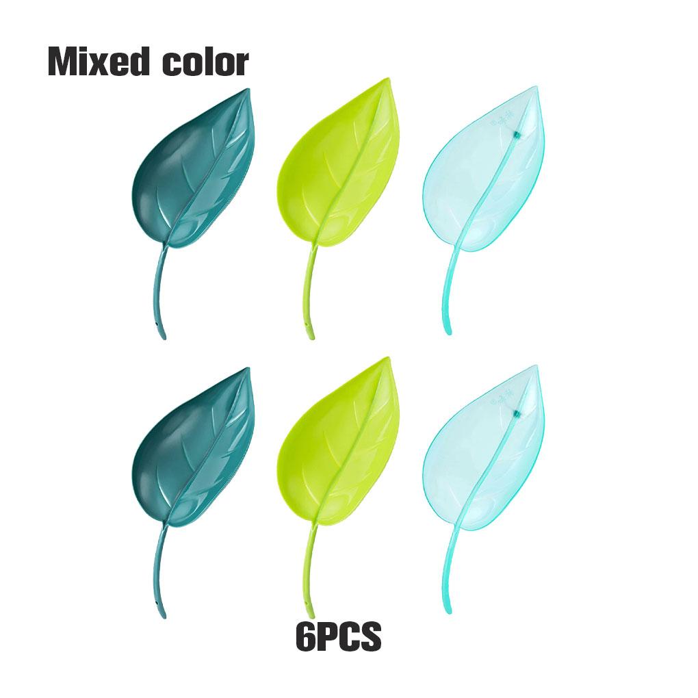 6X Растительный горшок в форме листа Воронка для полива Шипы Растения Корни Устройства Пластик для Стола Садоводческие Устройства