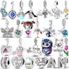 Шармы Бусины Медь Кот Светлячок Бабочка Дружба Подвеска Подходит Оригинальный Браслет-Браслет DIY Украшения