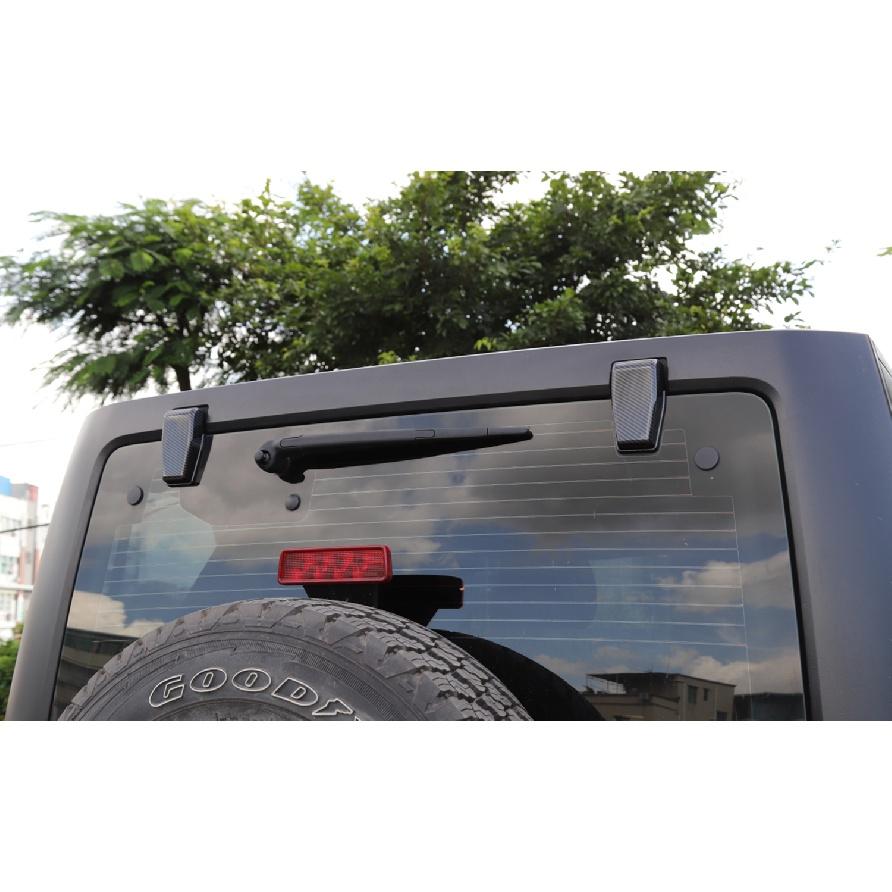 Автомобильная задняя дверь, оконное стекло, петля, декоративная крышка, наклейки для Jeep Wrangler JK 2007-2017, авто внешние аксессуары