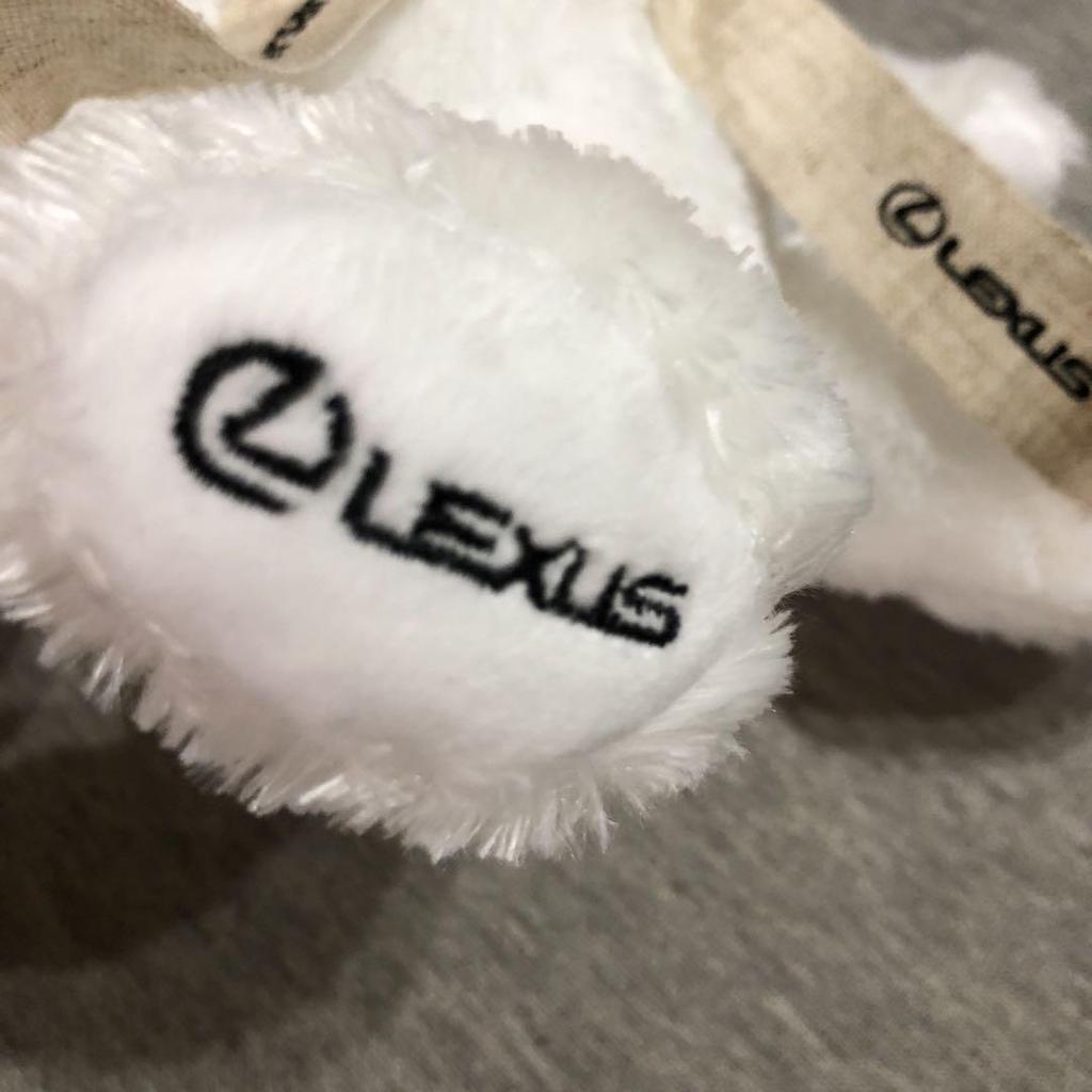 [USED] LEXUS 19th Anniversary Mini Teddy Bear (Not for sale)