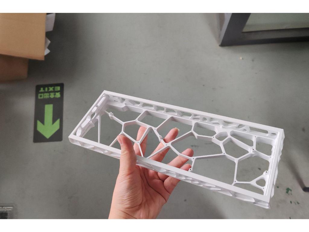 Корпус клавиатуры из анодированного алюминиевого сплава H60: Полый корпус для моделей с магнитной осью Wooting/MAD60/WIN60