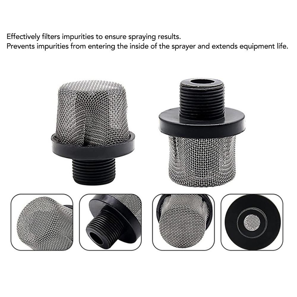 2 pcs Efficient Inlet Filter Multifunctional Suction Strainer Durable Strainer Filter Industrial
