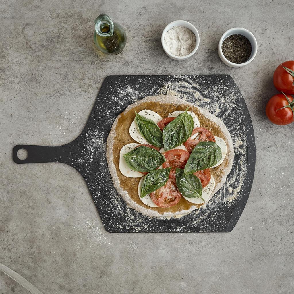 Victorinox Epicurean Cutting Board Durable Cutting Board S Pizza Peel Black Stylish and Sustainable Wood Fiber Material Lightweight Dishwasher Safe