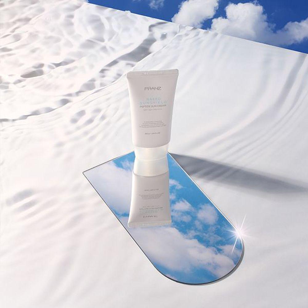 Franz Солнцезащитный крем Naked Sunshield Peptide 50 мл x 2