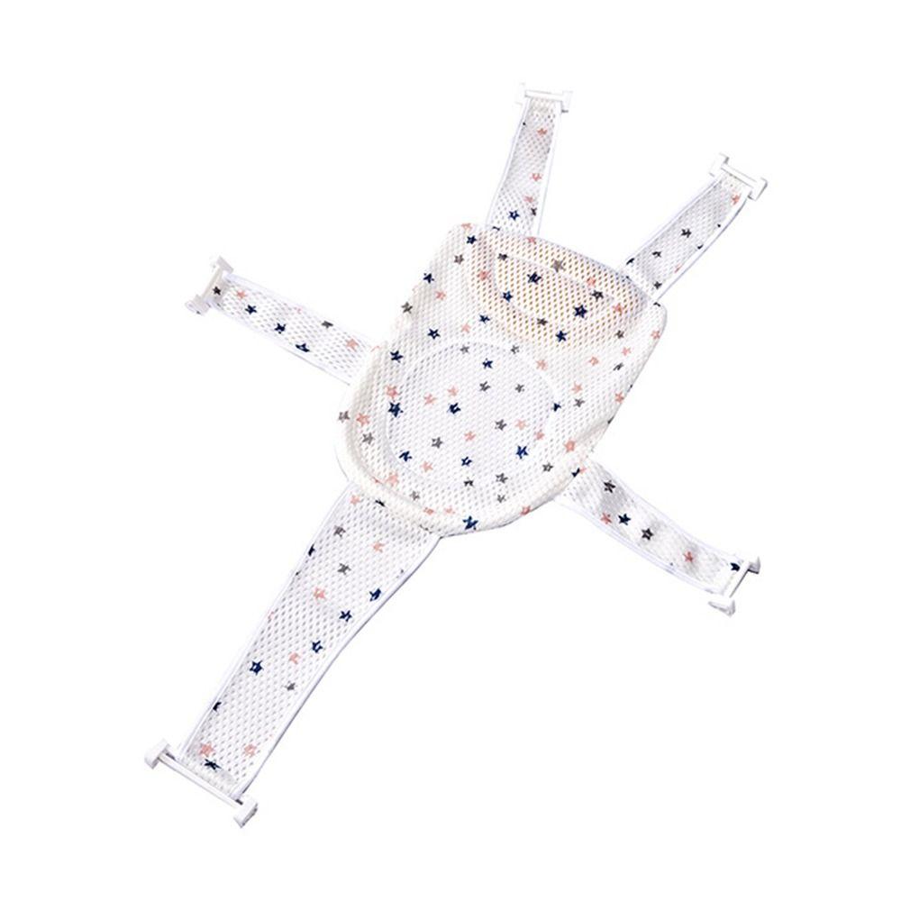Cross-shaped Newborn Baby Bath Cushion Foldable Shower Cradle Bed Seat Baby Bath Net Mat