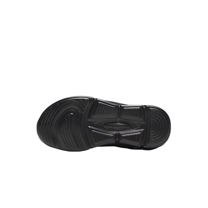 Anta Kids Velcro Non-Slip Low-Top Running Shoes Kids Sneaker Black White A312339922-6