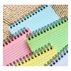 Simple Lined Spiral Notebook With Colorful Pages,Tearable Binding,Office Supplies Journal Diary Stationery Back To School