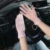 Breathable Ice Silk Sunscreen Gloves for Women with Thin High Elastic Driving Anti Slip Anti UV Rays Summer Cycling Finger Touch Screen