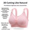 Large Size Thin Non-magnetic Bra for Side Breasts Push-up Anti-exposure Bra and Beautiful Back Underwear