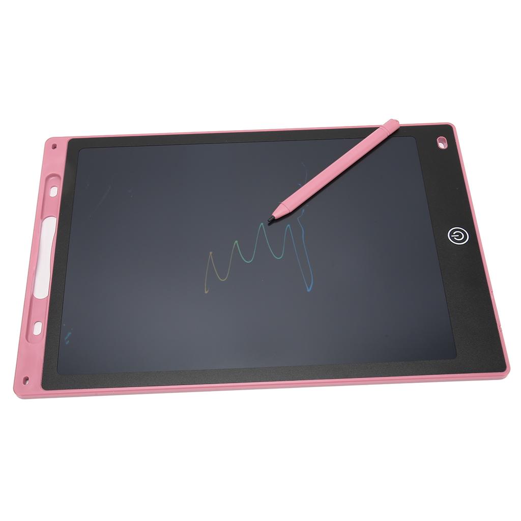 ЖК-планшет для письма для детей, стираемый, 12-дюймовый цветной экран, чувствительный к нажатию, блокнот для рисования