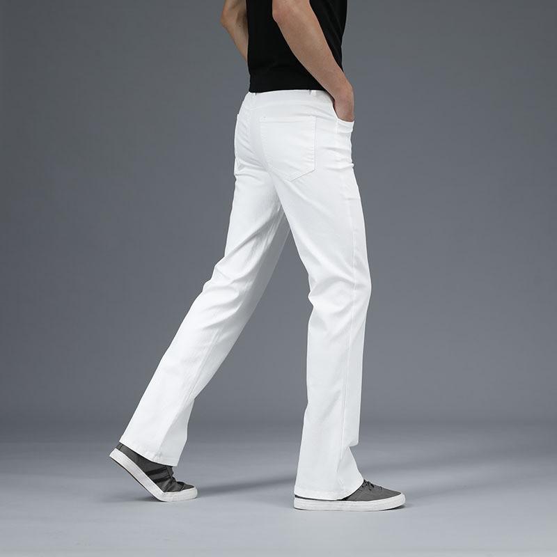 Джинсы для мужчин Мужские джинсы клеш Джинсы буткат Клеш Мужские дизайнерские Классические повседневные джинсы