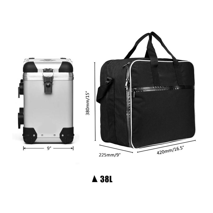 38L Motorcycle Luggage Bag for BMW R1200GS Adv Black Inner Bags R 1200 GS Adventure WATER-COOLED 2013-2017