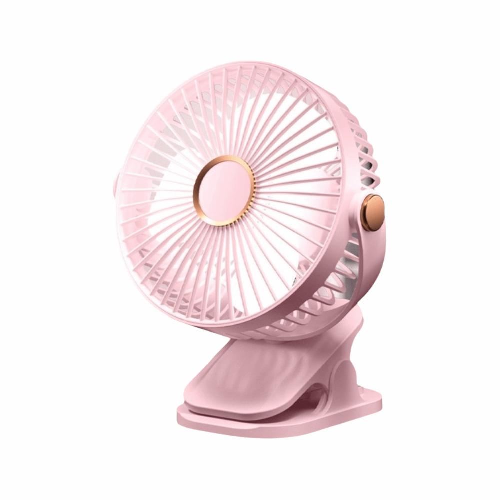 Clip/Stand/Hang Design Desktop Electric Fan 720° Rotation Cooling Fan Portable Clip-on Fan Home