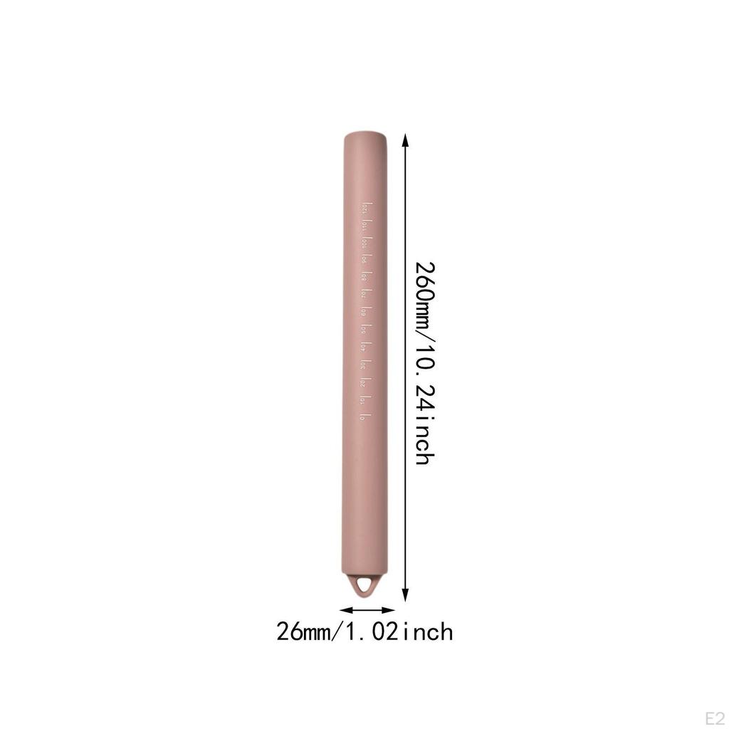 Портативный силиконовый ролик для теста с антипригарным покрытием для печенья и тортильи