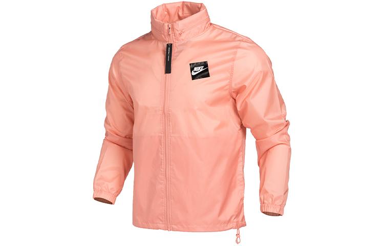 Nike Куртки Мужские Розовые С капюшоном Умеренные Другие AR2609-606