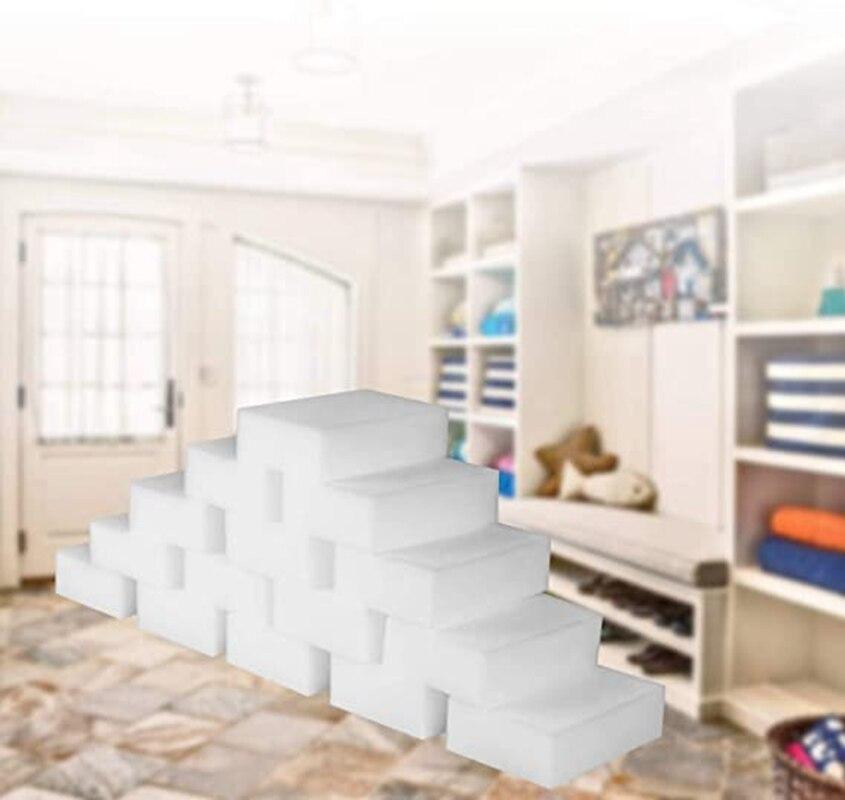 20/50/100 шт. белая нано-губка для чистки волшебной обуви, волшебная дезактивирующая кухонная щетка для мытья посуды, волшебная салфетка