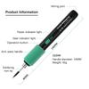 USB-паяльник с регулируемой температурой, электрический паяльник, сварочный припой, инструмент для ремонта, нагреватель, жало паяльника, припой