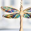 Подвесное украшение стрекоза, ловец солнца, декоративная подвеска, украшение для рождественской елки