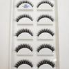 Natural 3D Mink False Eyelashes, Soft Wispy, Fluffy Eye Faux Lashes, Make Up Eyelash, Beauty Cat Cilios, 5 Pairs, 15 Styles