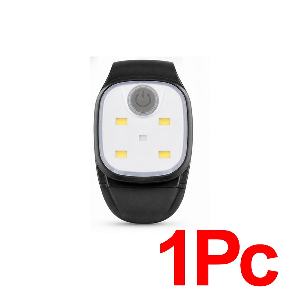Portable Running Clip Light LED Clip Lamp On Hat Pocket Collar Outdoor Cycling Night Jogging Warning Lamp USB Rechargeable