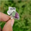 Wedding Gift For Her 925 Silver Natural Ruby Zoisite Statement Ring Size 7
