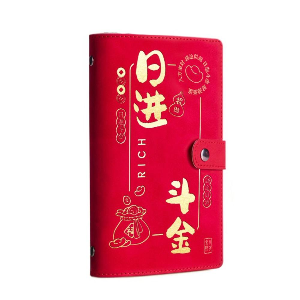 Портативный накопительный накопитель для денег, удачи, счетная книга, планировщик, органайзер, канцелярские принадлежности для офиса