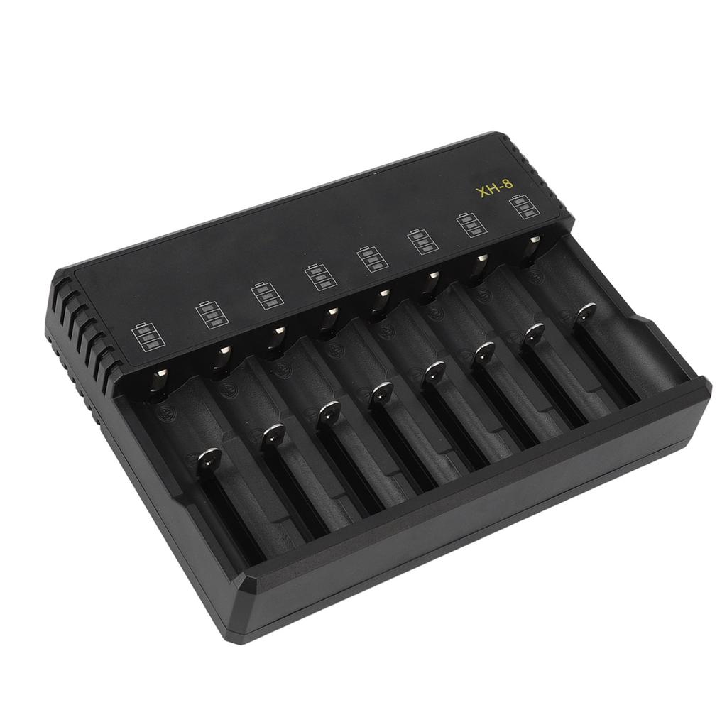 Зарядное устройство для литиевых аккумуляторов на 8 слотов 3,6 В, 3,7 В, зарядное устройство для аккумуляторов 10440, 14500, 14650, 16340, 16650, 17500