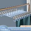 Non-slip Stainless Steel Trousers and Skirt Clip Hanger - Traceless Drying Solution