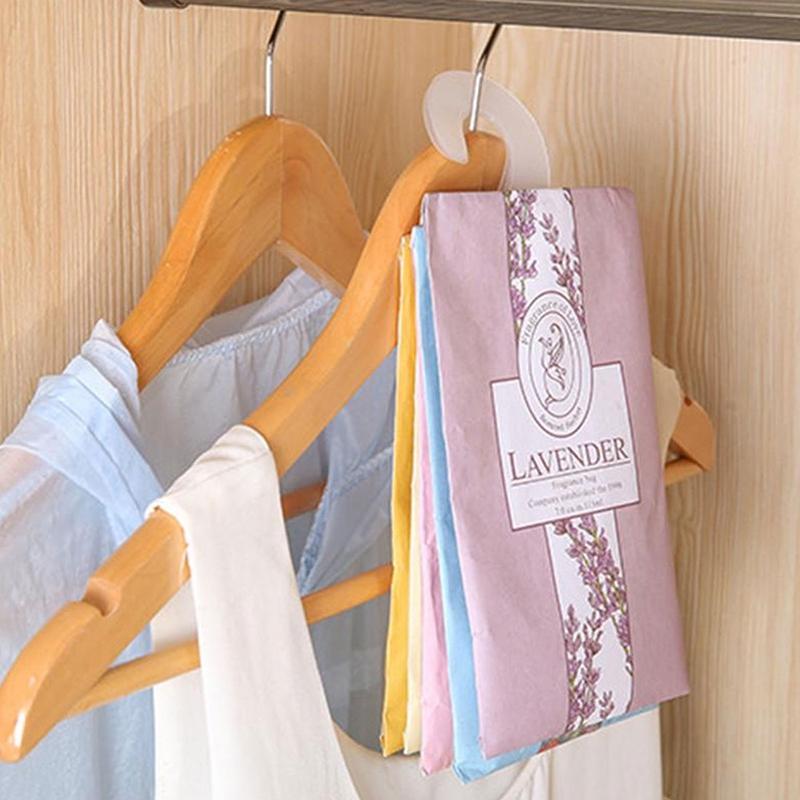 Rose Aroma Bags Jasmine Lavender 6Pcs Air Freshener Hanging Natural Smell