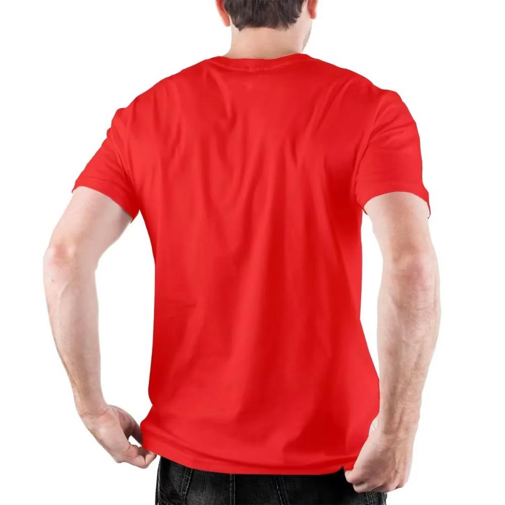 Leisure Domo Kun T-Shirts Men Round Collar Pure Cotton T Shirts Short Sleeve Tees Gift Clothing