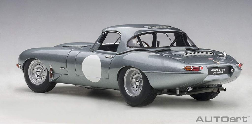 AUTOart Jaguar Lightweight E Type Silver Готовый продукт 1/18