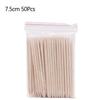 50/100/200PCS Disposable Wood Stick Beauty Spatulas Log Hair Removal Wax Coating and Scraping Tool Eyebrow Trimming Wooden Stick