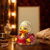 Artistic Resin Animal Statue Parton Memorial Duck, Dolly Duck Figurine, Country Music Statue, Guitar-Themed Gift for Fans Decorative Sculpture