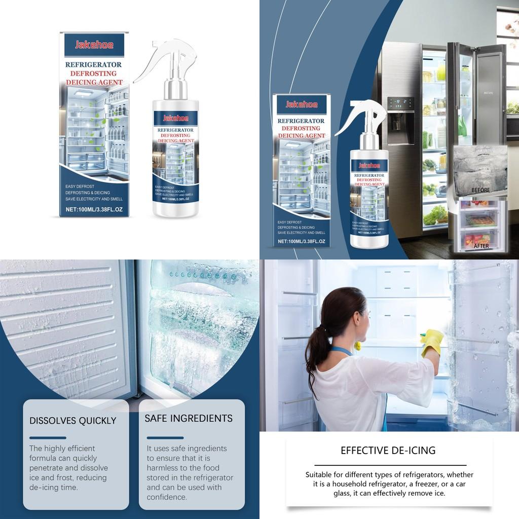 Джейкхоу Замораживающий агент для эффективного удаления инея и предотвращения образования льда в морозильных камерах