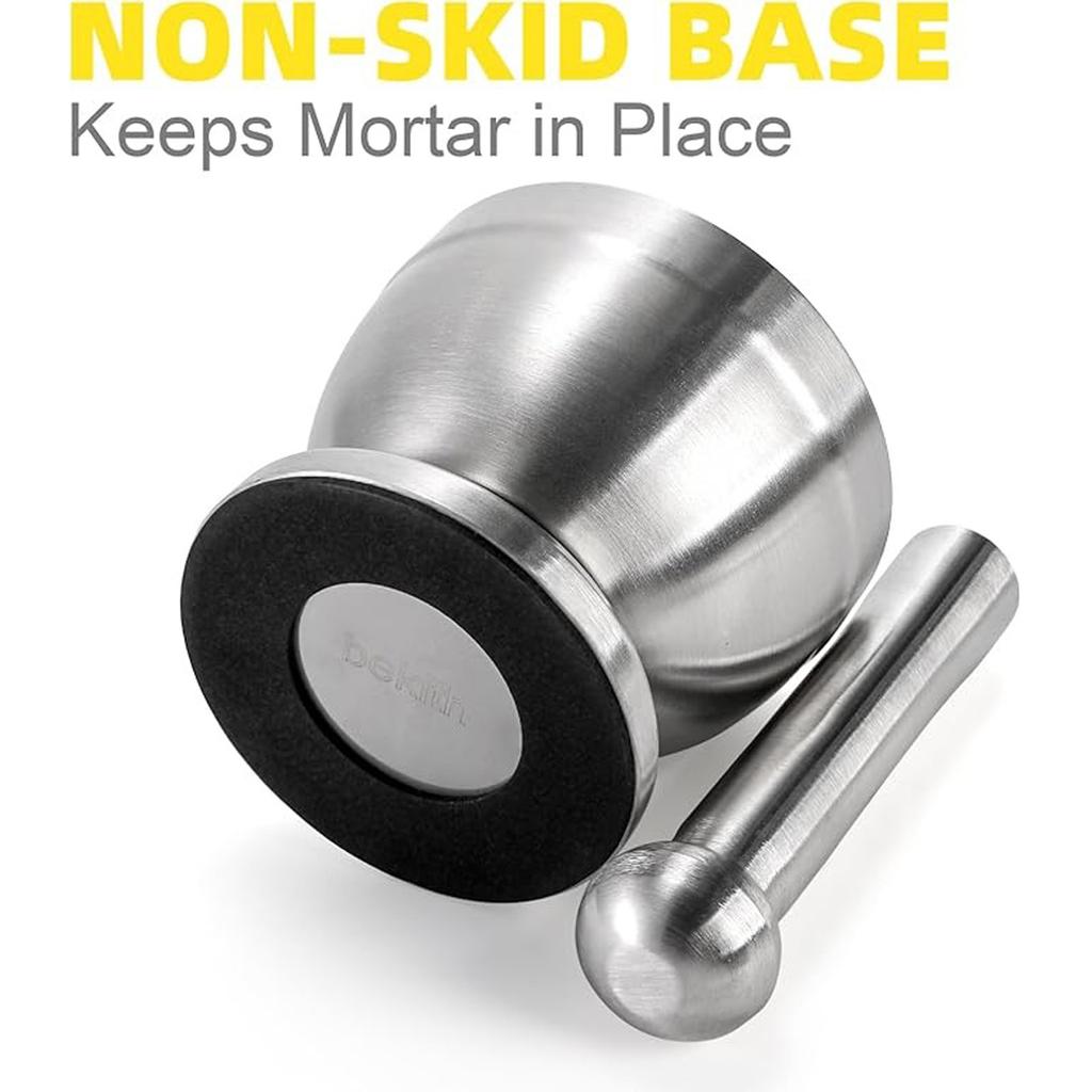 Stainless Steel Garlic Mashing Machine, Kitchen Manual Garlic Mashing Mortar, Mashing Machine, Garlic Paste Grinder