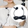 Внешний петличный микрофон Type C высокой чувствительности USB C петличный микрофон без искажений звука подходит для серии телефонов 15