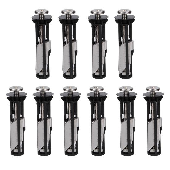 2/4/6/8/10 шт. Комплект болтов для сиденья унитаза из нержавеющей стали, универсальный комплект для замены винтов для сиденья унитаза, комплект сверхпрочных болтов для крепления сиденья унитаза