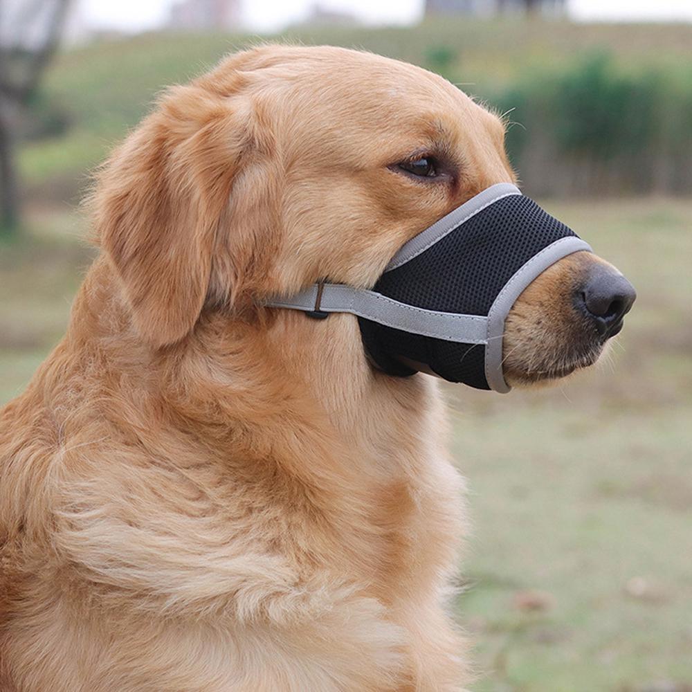 Регулируемый намордник для домашних животных, намордники для собак, намордники для рта щенка, антилай, кусающие намордники, принадлежности для дрессировки домашних животных