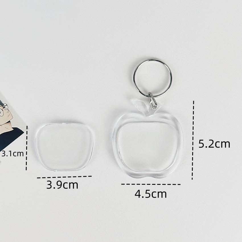 Акриловый брелок для фоторамки - Настраиваемый DIY подарок-подвеска