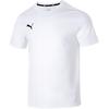 Logo Embroidered Fitness Training Crew Neck Short Sleeve T-Shirt Men Tops White 658615-04