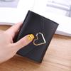 Heart Mini Korean Short Wallet for Female Students - Fashion Coin Purse & Card Holder