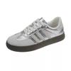 Retro Lace Edged Sneakers Popular In Spring and Autumn German Training Casual Shoes Simple and Minimalist
