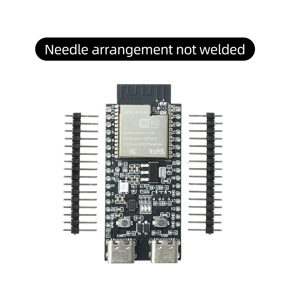 ESPC6-32-N4 2,4 ГГц WiFi Bluetooth Плата разработки Основная плата Драйвер CH343 Двойной порт Type-C Для разработки умного интернета